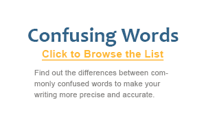confusing words